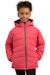 Doudoune polyester amira Fraise+Gris foncé+Vert sombre 4 - vertbaudet enfant 