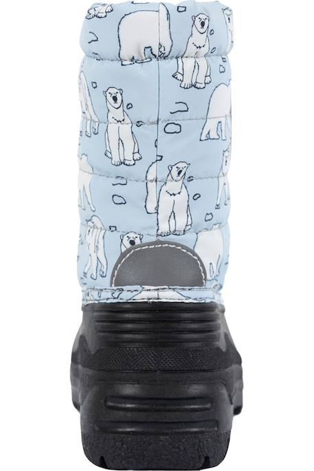 Après-skis textile remy enfant Bleu / blanc / noir 2 - vertbaudet enfant 