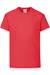 T-shirt enfant manches courtes coton original Azur+Blanc+Bleu ciel+Bleu marine+Bleu marine sombre+Bleu roi+Bordeaux+Fuchsia+Gris chiné+Jaune+Noir+Olive classique+Orange+Rouge+Rouge orangé+Tournesol+Vert bouteille+Vert clair+Vert kelly+Violet 40 - vertbaudet enfant 