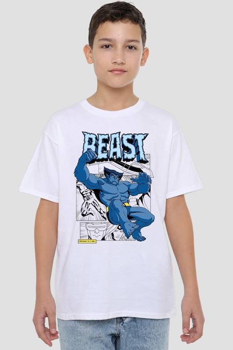 T-shirt coton x-men Blanc 4 - vertbaudet enfant 