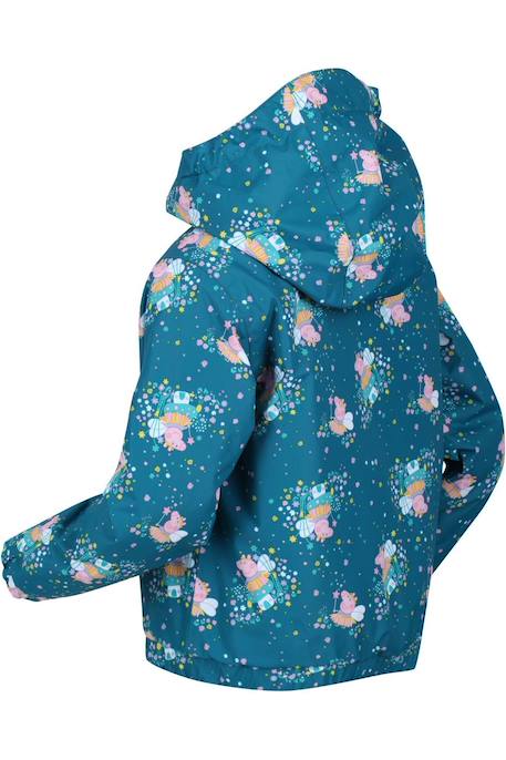 Veste matelassée  peppa pig muddy puddle Bleu sarcelle foncé 3 - vertbaudet enfant 