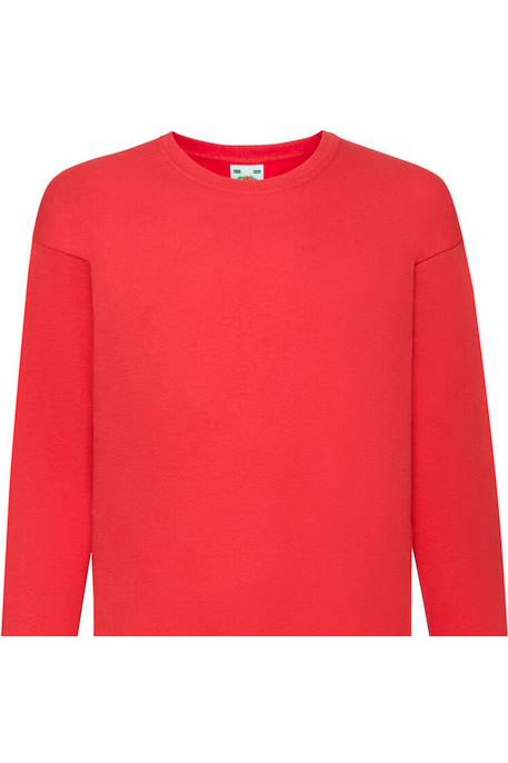 T-shirt enfant manches longues coton valueweight Bleu marine sombre+Bleu roi+Noir+Rouge 10 - vertbaudet enfant 