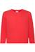 T-shirt enfant manches longues coton valueweight Bleu marine sombre+Bleu roi+Noir+Rouge 10 - vertbaudet enfant 