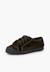 Baskets enfants en velours avec lacets Bleu marine+Kaki+Marron+Noir+Rose+Vert 8 - vertbaudet enfant 