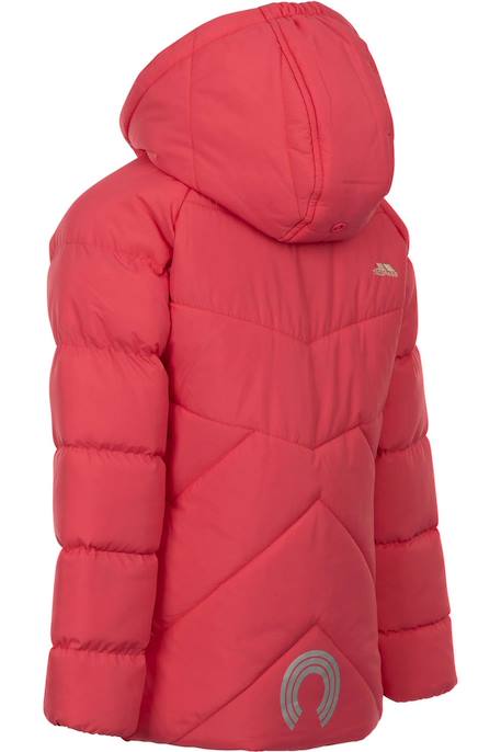 Veste matelassée  annah Fraise+Noir 2 - vertbaudet enfant 