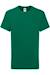 T-shirt iconic 195 en coton peigné de qualité supérieure Blanc+Bleu+Bleu marine sombre+Bleu roi+Canneberge+Noir+Rouge+Vert 22 - vertbaudet enfant 