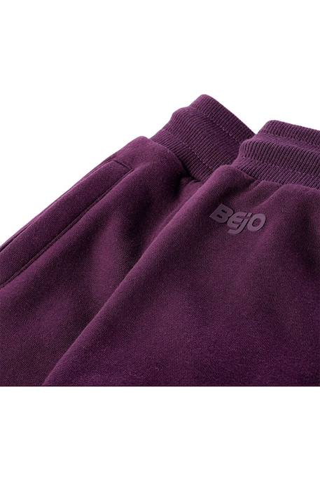 Pantalon de jogging coton tigos Violet foncé 4 - vertbaudet enfant 