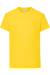 T-shirt coton original Azur+Blanc+Bleu ciel+Bleu marine+Bleu marine sombre+Bleu roi+Bordeaux+Fuchsia+Gris chiné+Jaune+Noir+Olive classique+Orange+Rouge+Rouge orangé+Tournesol+Vert bouteille+Vert clair+Vert kelly+Violet 28 - vertbaudet enfant 