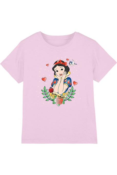 Fille-T-shirt coton blanche-neige fairest of them all