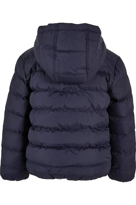 Doudoune garçon avec capuche matelassée Blanc / bleu marine+Bleu+Gris loup+Noir 2 - vertbaudet enfant 