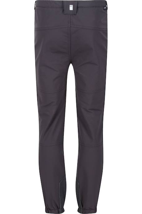 Pantalon polyester tech mountain Gris phoque / orange clair+Noir / cendre 2 - vertbaudet enfant 