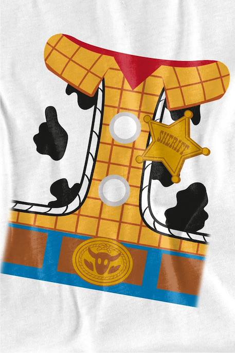 T-shirt motif woody style costume coton toy story Blanc 3 - vertbaudet enfant 