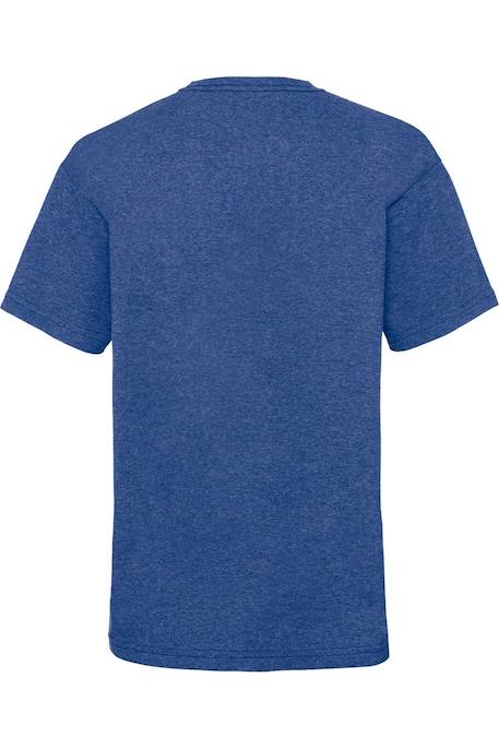T-shirt coton valueweight Bleu roi chiné+Gris foncé chiné+Vert chiné 2 - vertbaudet enfant 