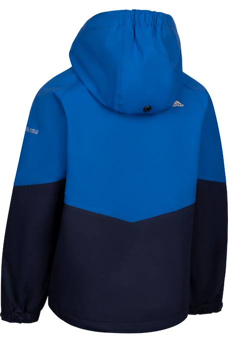 Veste imperméable garçon à capuche dexterous Bleu+Bleu marine 2 - vertbaudet enfant 