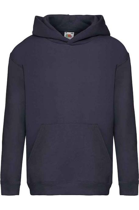 Garçon-Pull, gilet, sweat-Sweat à capuche en coton peigné de qualité supérieure premium