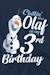 T-shirt olaf coton la reine des neiges chillin like olaf Bleu marine 3 - vertbaudet enfant 
