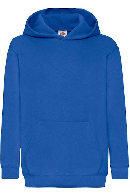 Sweat à capuche enfant coton classic Bleu marine+Bleu marine sombre+Bleu roi+Noir+Rose clair+Rouge 7 - vertbaudet enfant 