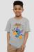 T-shirt coton happy halloween Gris chiné 4 - vertbaudet enfant 