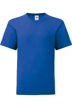 Garçon-T-shirt, polo, sous-pull-T-shirt-T-shirt coton peigné et filé à l'anneau iconic