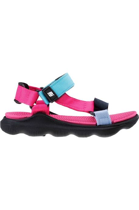 Sandales  mileri Mer de gibraltar / bleu paon / fuchsia pastel 3 - vertbaudet enfant 