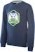 Sweat motif/style manette coton yakko Saphir foncé 4 - vertbaudet enfant 