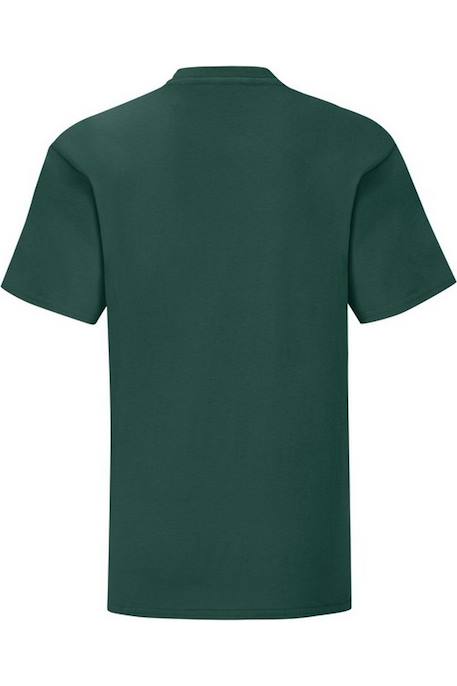 T-shirt iconic coton peigné et filé à l'anneau 150 Noir+Orange+Rouge+Tournesol+Vert de gris+Vert forêt+Vert kelly+Vert pâle 17 - vertbaudet enfant 