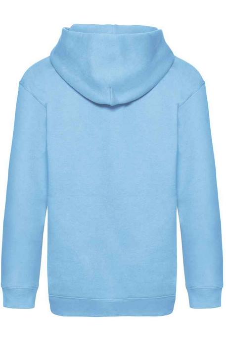 Sweat à capuche en coton peigné de qualité supérieure premium Bleu ciel+Bleu marine sombre+Bleu roi+Noir+Rouge 2 - vertbaudet enfant 