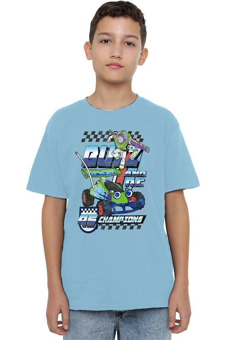 T-shirt coton toy story champions Bleu ciel 4 - vertbaudet enfant 