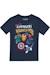 T-shirt coton avengers trio Bleu marine 1 - vertbaudet enfant 