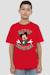 T-shirt de noël motif mickey mouse coton disney Rouge 4 - vertbaudet enfant 