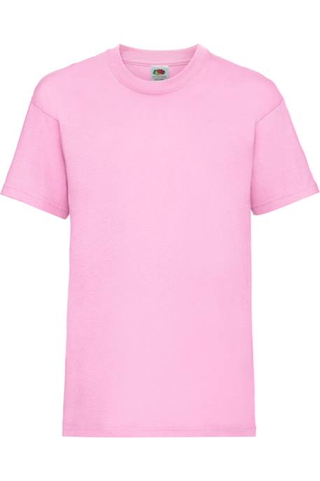 T-shirt coton valueweight Fuchsia+Rose clair 4 - vertbaudet enfant 
