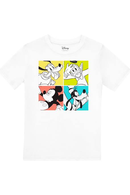 T-shirt motif mickey mouse coton disney Blanc 1 - vertbaudet enfant 