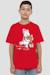 T-shirt coton Noel winnie l'ourson Rouge 3 - vertbaudet enfant 