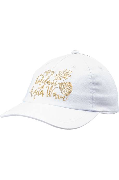Casquette de baseball coton carol Blanc 3 - vertbaudet enfant 