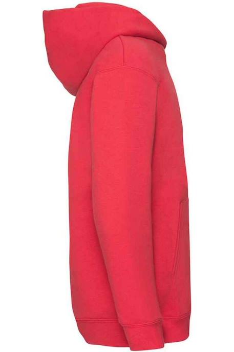Sweat à capuche en coton peigné de qualité supérieure premium Bleu ciel+Bleu marine sombre+Bleu roi+Noir+Rouge 15 - vertbaudet enfant 