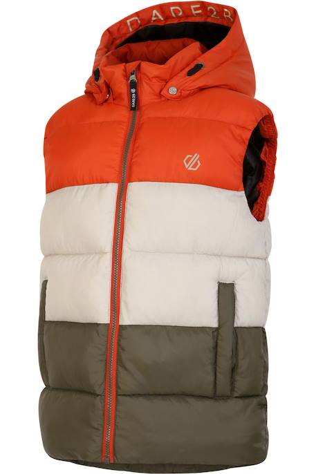 Veste sans manches   jolly Thé rooibos / vert lichen 3 - vertbaudet enfant 