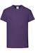 T-shirt coton original Azur+Blanc+Bleu ciel+Bleu marine+Bleu marine sombre+Bleu roi+Bordeaux+Fuchsia+Gris chiné+Jaune+Noir+Olive classique+Orange+Rouge+Rouge orangé+Tournesol+Vert bouteille+Vert clair+Vert kelly+Violet 58 - vertbaudet enfant 