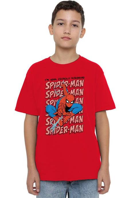 T-shirt coton thwip Rouge 4 - vertbaudet enfant 