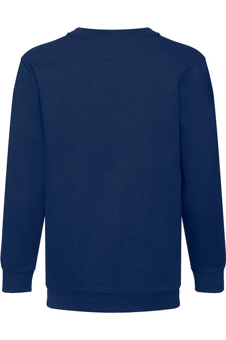 Sweat enfant coton classic Bleu ciel+Bleu marine+Bleu marine sombre+Bleu roi+Noir+Rouge+Tournesol 5 - vertbaudet enfant 