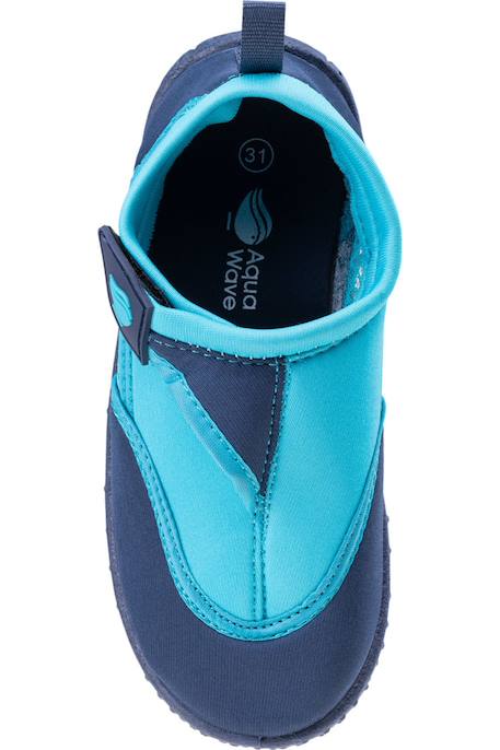 Chaussures aquatiques  tanti Bleu mer / bleu paon 4 - vertbaudet enfant 