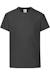 T-shirt enfant manches courtes coton original Azur+Blanc+Bleu ciel+Bleu marine+Bleu marine sombre+Bleu roi+Bordeaux+Fuchsia+Gris chiné+Jaune+Noir+Olive classique+Orange+Rouge+Rouge orangé+Tournesol+Vert bouteille+Vert clair+Vert kelly+Violet 31 - vertbaudet enfant 