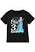 T-shirt elsa coton la reine des neiges bright like elsa Noir 1 - vertbaudet enfant 