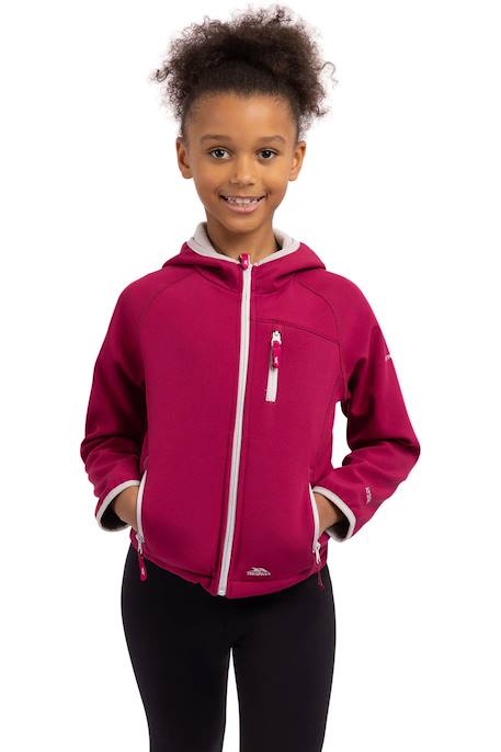 Veste softshell  kian Noir+Pourpre+Rose 8 - vertbaudet enfant 