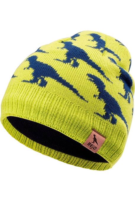 Bonnet acrylique josh Vert citron 3 - vertbaudet enfant 