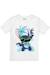 T-shirt motif palmier coton Blanc 1 - vertbaudet enfant 