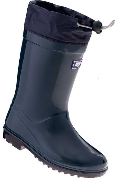 Bottes de pluie motif/style logo  kai Bleu sarcelle mat / saphir foncé 5 - vertbaudet enfant 