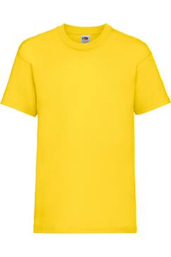 Garçon-T-shirt, polo, sous-pull-T-shirt-T-shirt coton valueweight