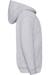 Sweat à capuche coton Blanc+Bleu marine sombre+Bleu roi+Gris chiné+Noir+Rouge 12 - vertbaudet enfant 