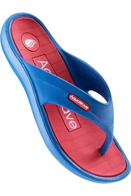 Tongs synthétique alemos Bleu / rouge 6 - vertbaudet enfant 