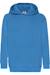 Sweat à capuche classic coton 260 Azur+Blanc+Bleu roi+Gris chiné+Rose clair+Tournesol+Vert kelly 1 - vertbaudet enfant 
